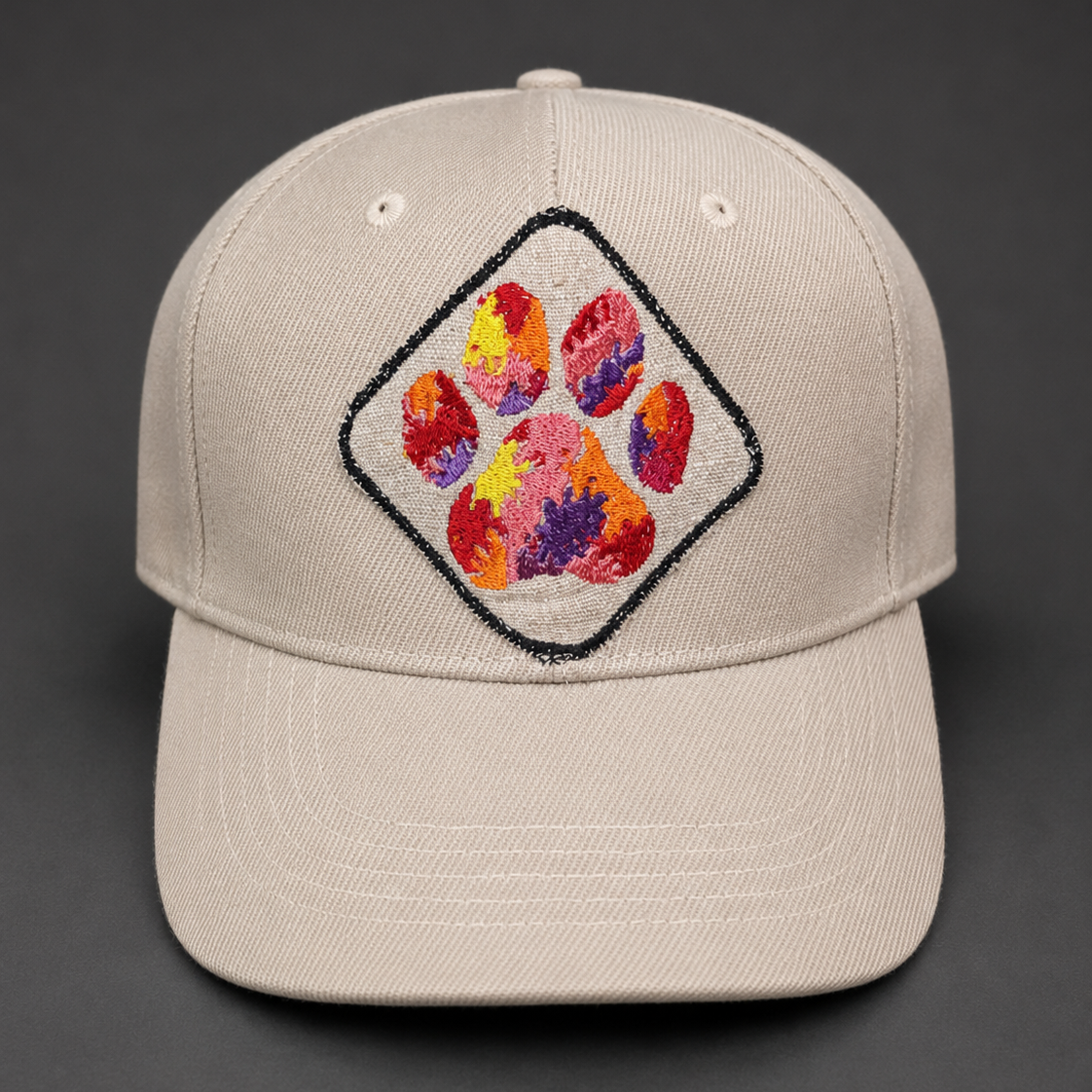 La Casquette brodée – pièce unique