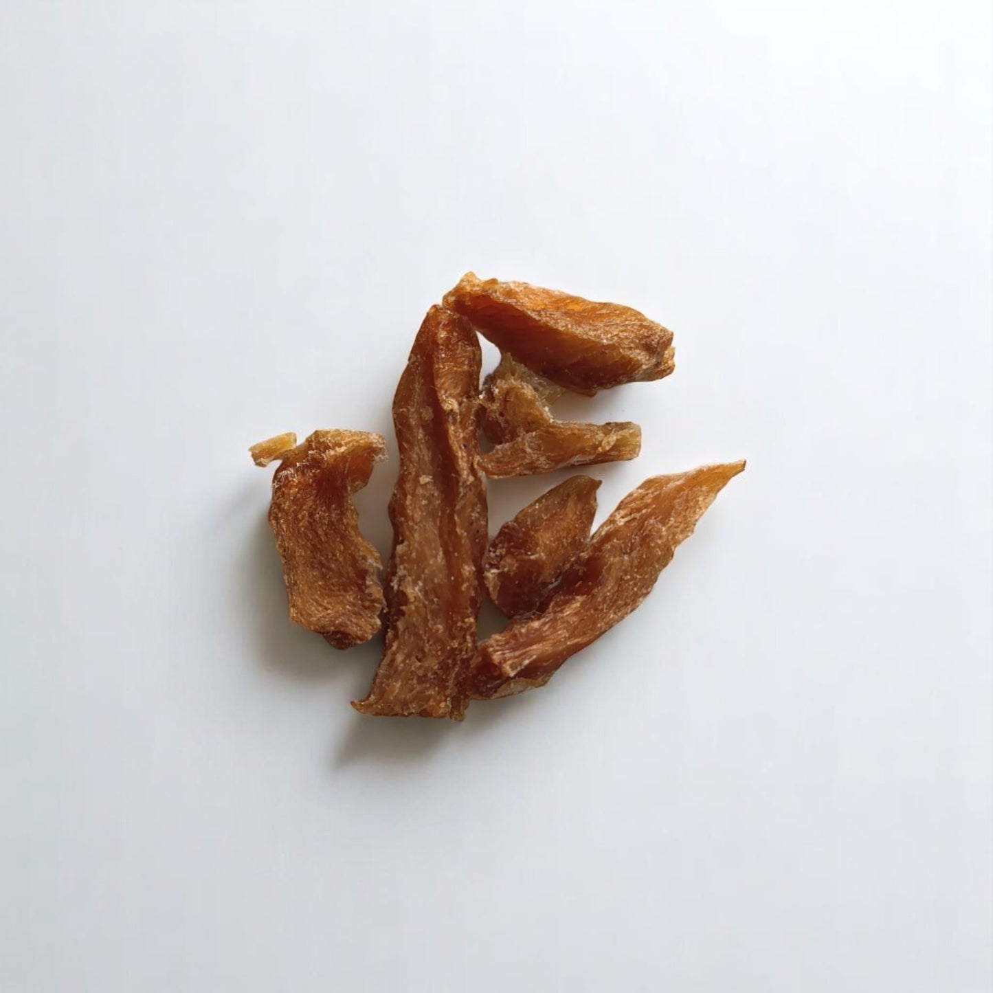 Morceaux de filet de poulet séché