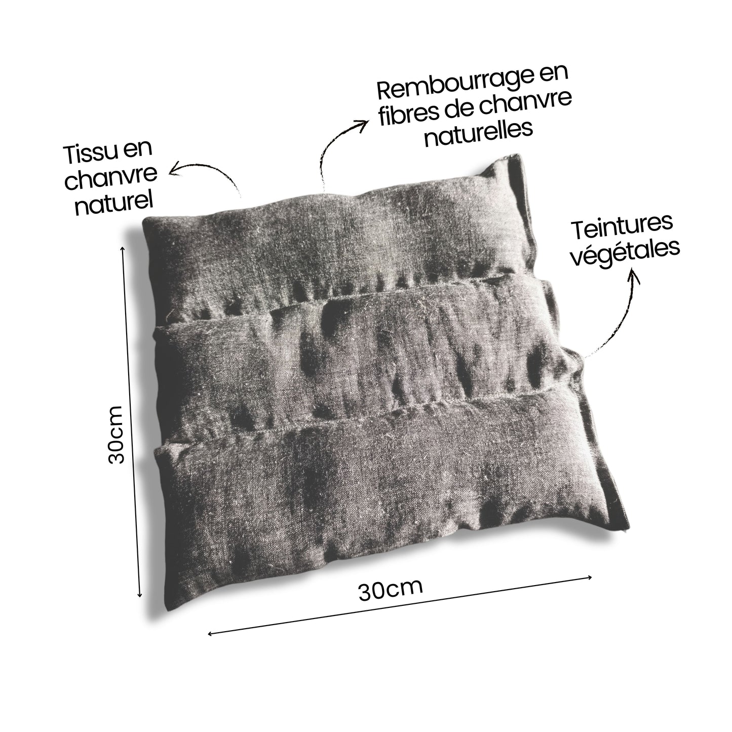 Lit/Coussin sur mesure hypoallergénique
