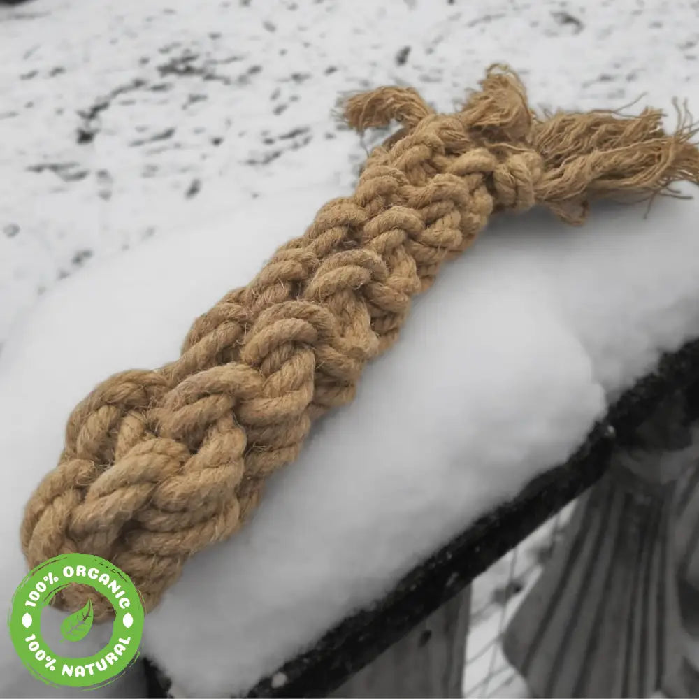Le Scoubidou En Corde De Chanvre Pour Chien
