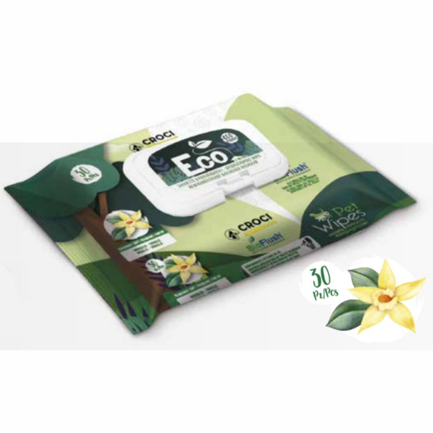 Eco Almond & Shea Butter Wipes