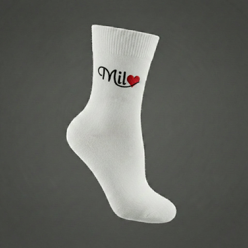 Chaussettes personnalisées – Spécial Saint-Valentin 🖤🐾