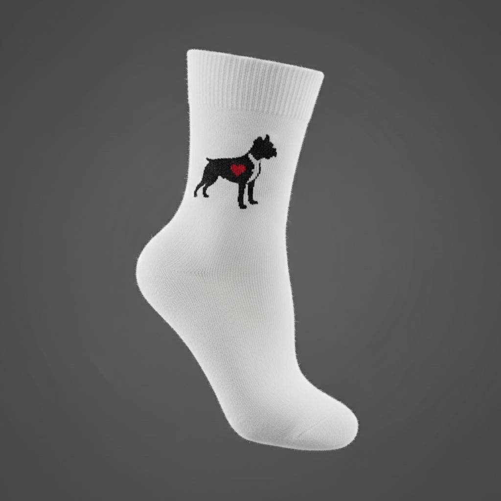 Chaussettes personnalisées – Spécial Saint-Valentin 🖤🐾