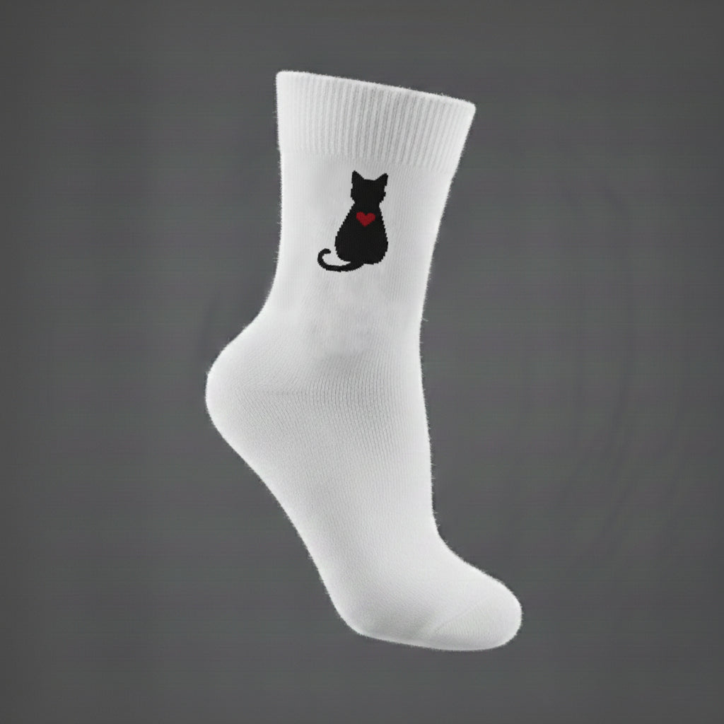Chaussettes personnalisées – Spécial Saint-Valentin 🖤🐾