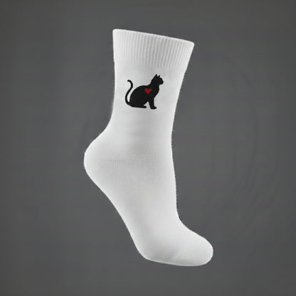 Chaussettes personnalisées – Spécial Saint-Valentin 🖤🐾