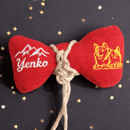 Monsieur Noeud Pap. 2026, jouet pour chien en chanvre naturel, hypoallergénique, écologique et non toxique.