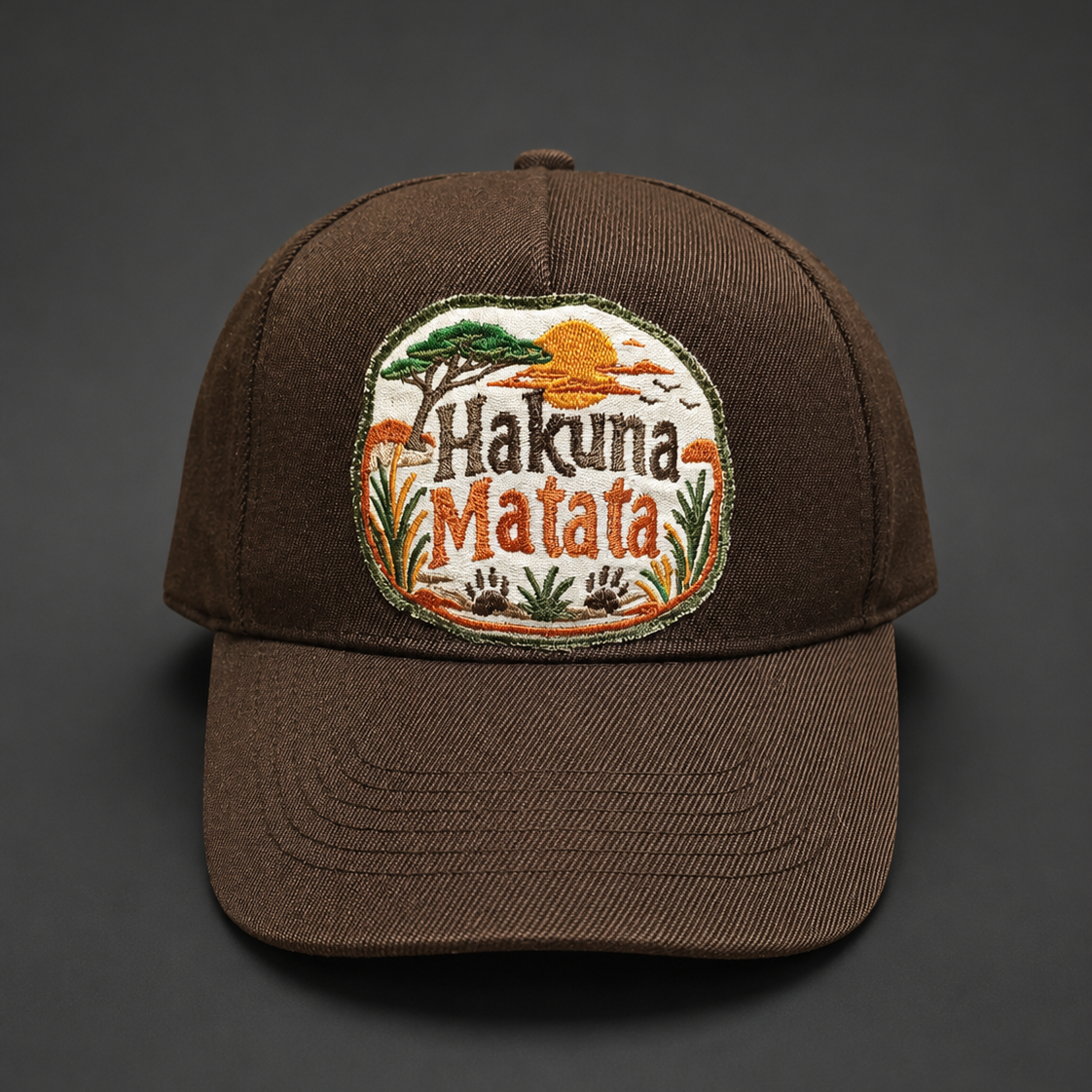 La Casquette brodée – pièce unique