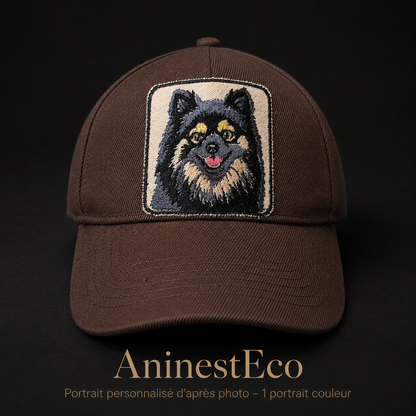 La Casquette personnalisée – Portrait couleur