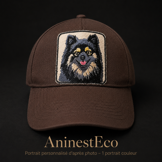 La Casquette personnalisée – Portrait couleur