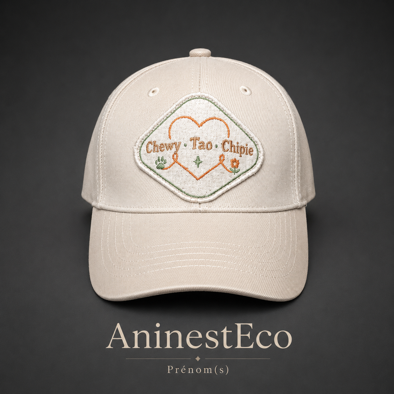 La Casquette personnalisée – brodée sur mesure