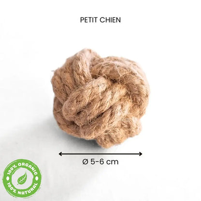 La Balle Petit Chien: Ø 5-6 Cm Chanvre Chat