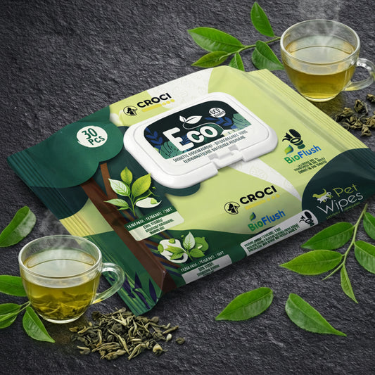 Lingettes Eco Thé & Chlorhexidine (désinfectante)