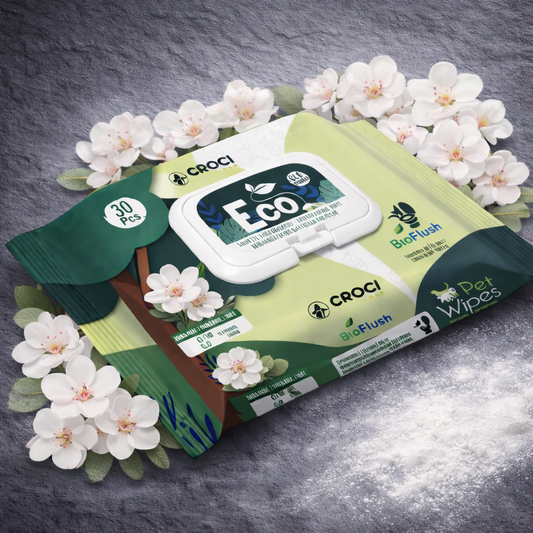 Lingettes Eco Talc & Fleurs Blanches