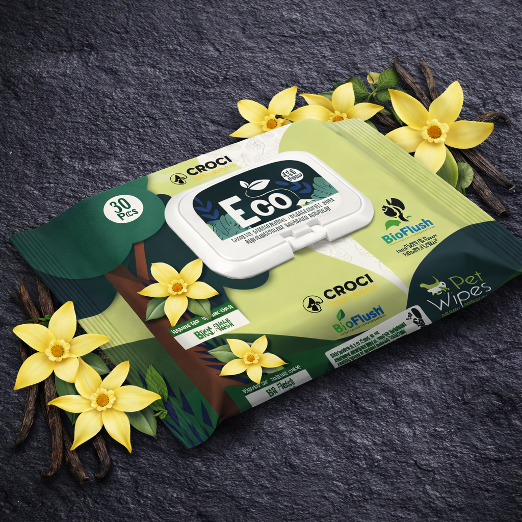 Lingettes Eco vanille