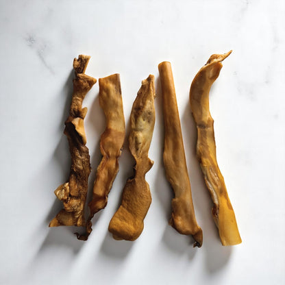 Peau de tête de bœuf fumée
